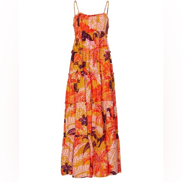 Farm Rio Jungle Panther long dress - Picture 3 of 10